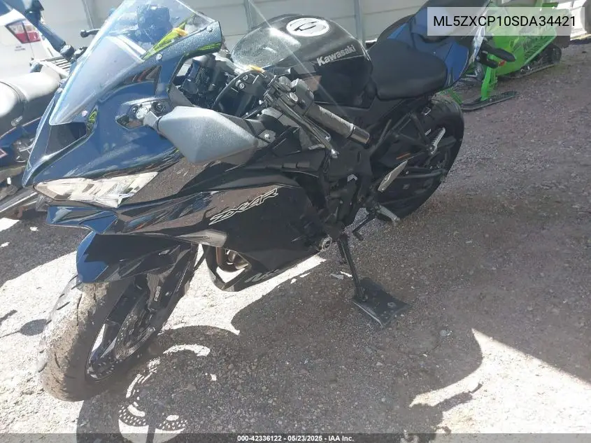 2025 Kawasaki Zx400 P VIN: ML5ZXCP10SDA34421 Lot: 42336122
