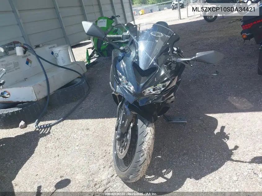 2025 Kawasaki Zx400 P VIN: ML5ZXCP10SDA34421 Lot: 42336122