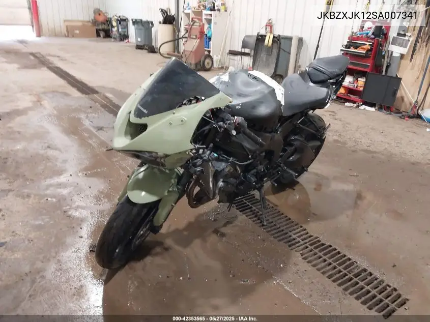 2025 Kawasaki Zx636 K VIN: JKBZXJK12SA007341 Lot: 42353565
