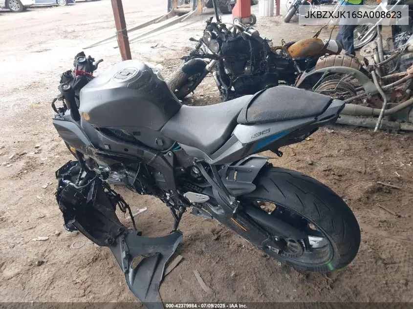 2025 Kawasaki Zx636 K VIN: JKBZXJK16SA008623 Lot: 42379984