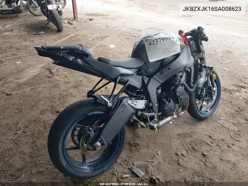2025 Kawasaki Zx636 K VIN: JKBZXJK16SA008623 Lot: 42379984