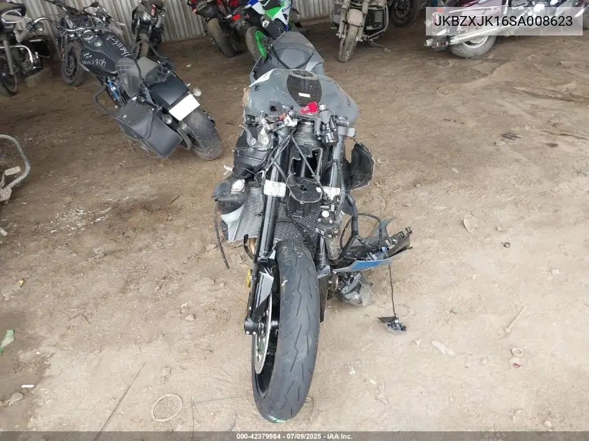 2025 Kawasaki Zx636 K VIN: JKBZXJK16SA008623 Lot: 42379984