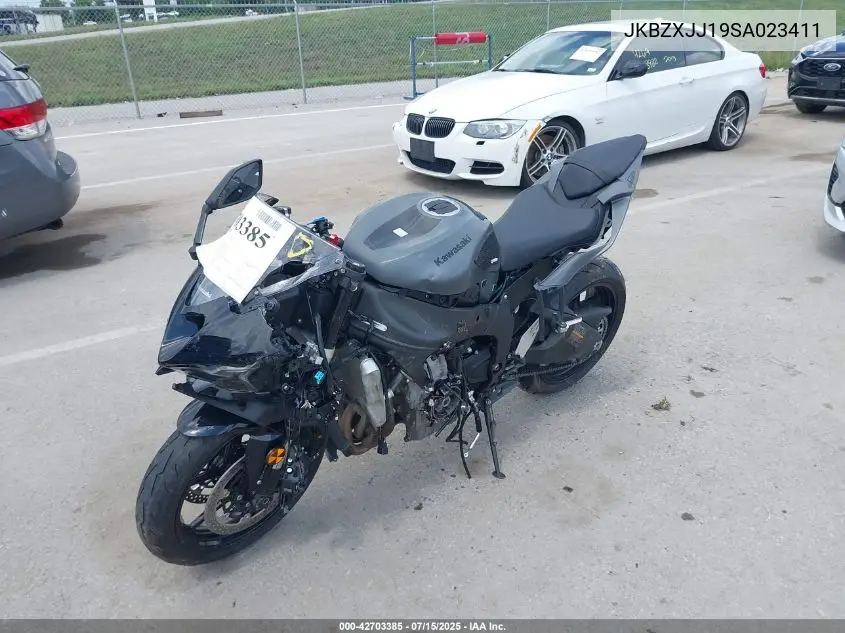 2025 Kawasaki Zx636 K VIN: JKBZXJJ19SA023411 Lot: 42703385