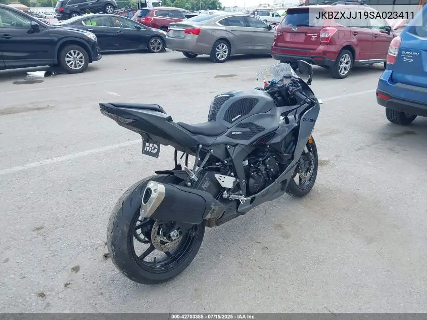 2025 Kawasaki Zx636 K VIN: JKBZXJJ19SA023411 Lot: 42703385