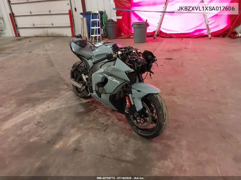 2025 Kawasaki Zx1002 L VIN: JKBZXVL1XSA017606 Lot: 42755772
