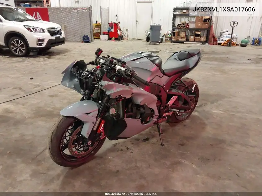 2025 Kawasaki Zx1002 L VIN: JKBZXVL1XSA017606 Lot: 42755772