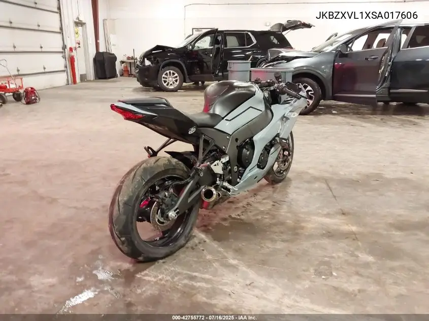 2025 Kawasaki Zx1002 L VIN: JKBZXVL1XSA017606 Lot: 42755772