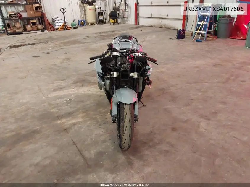 2025 Kawasaki Zx1002 L VIN: JKBZXVL1XSA017606 Lot: 42755772