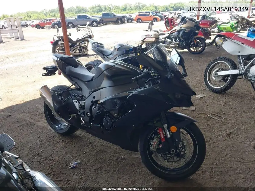 2025 Kawasaki Zx1002 L VIN: JKBZXVL14SA019349 Lot: 42757284