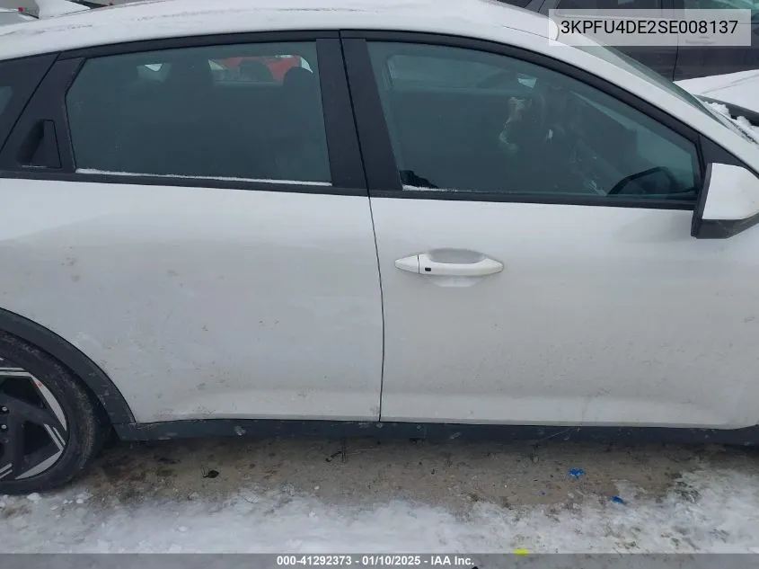 2025 Kia K4 Ex VIN: 3KPFU4DE2SE008137 Lot: 41292373