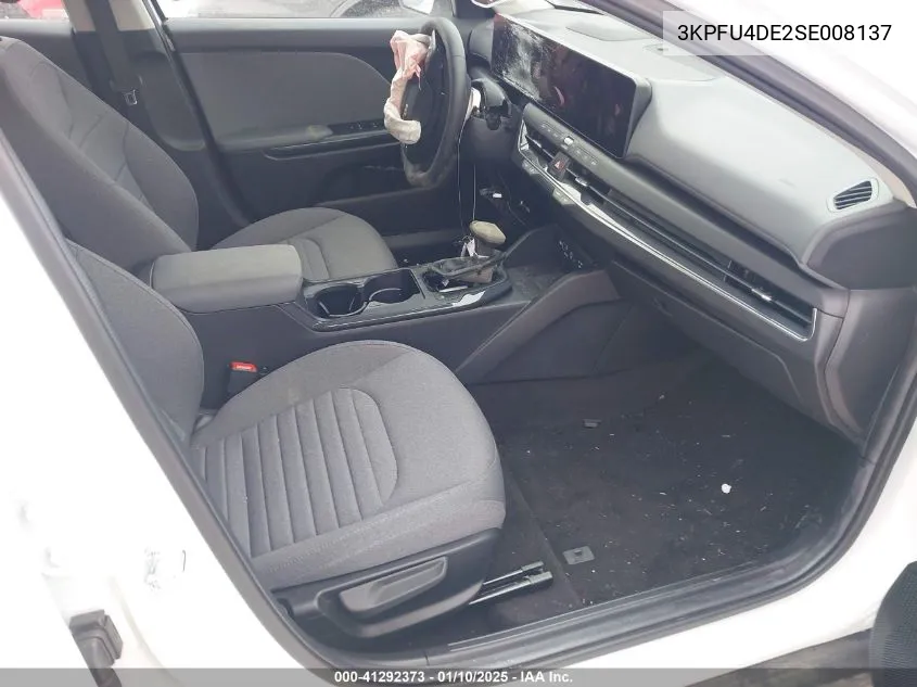 2025 Kia K4 Ex VIN: 3KPFU4DE2SE008137 Lot: 41292373