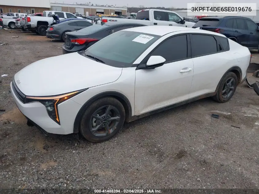 2025 Kia K4 Lxs VIN: 3KPFT4DE6SE019676 Lot: 41488394
