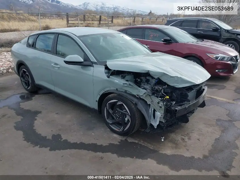 2025 Kia K4 Ex VIN: 3KPFU4DE2SE053689 Lot: 41501411