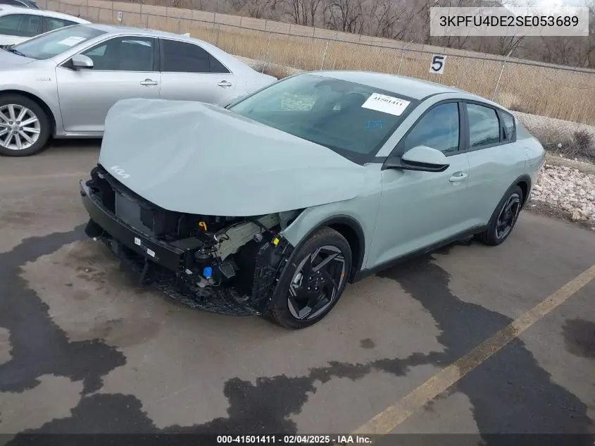 2025 Kia K4 Ex VIN: 3KPFU4DE2SE053689 Lot: 41501411