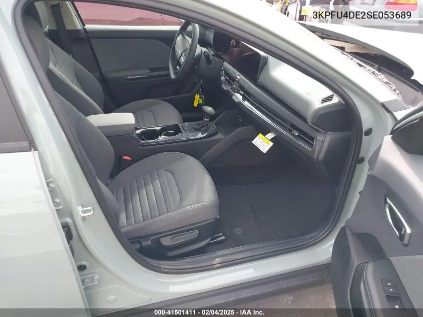 2025 Kia K4 Ex VIN: 3KPFU4DE2SE053689 Lot: 41501411