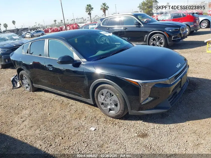 2025 Kia K4 Lx VIN: 3KPFT4DE5SE023895 Lot: 41656207