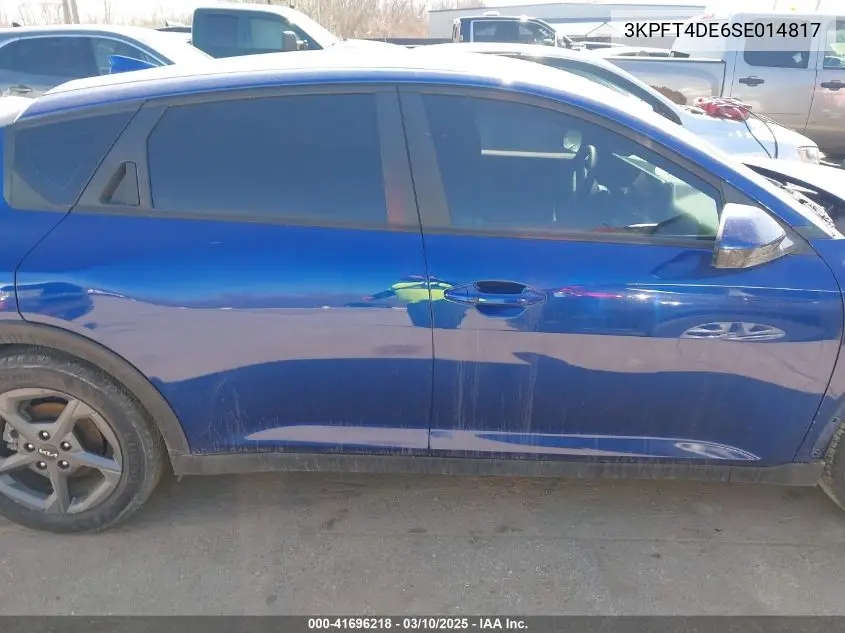 2025 Kia K4 Lxs VIN: 3KPFT4DE6SE014817 Lot: 41696218