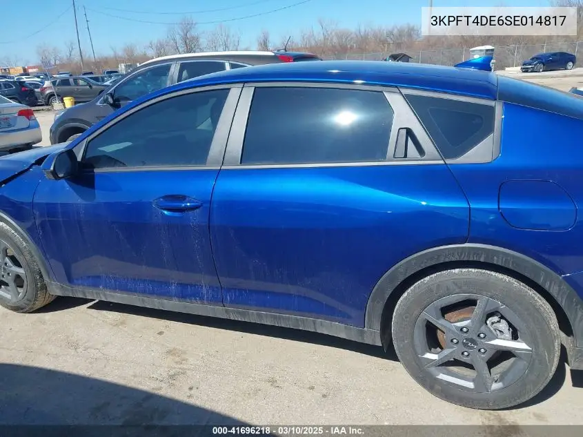 2025 Kia K4 Lxs VIN: 3KPFT4DE6SE014817 Lot: 41696218