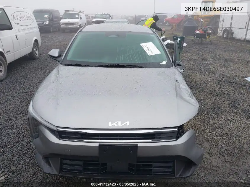 2025 Kia K4 Lxs VIN: 3KPFT4DE6SE030497 Lot: 41732423