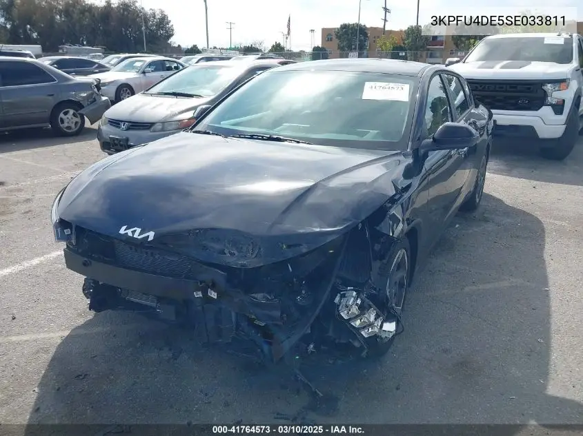 2025 Kia K4 Ex VIN: 3KPFU4DE5SE033811 Lot: 41764573