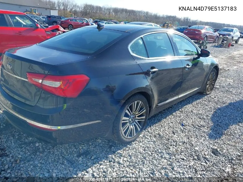 2014 Kia Cadenza Premium VIN: KNALN4D79E5137183 Lot: 40977871