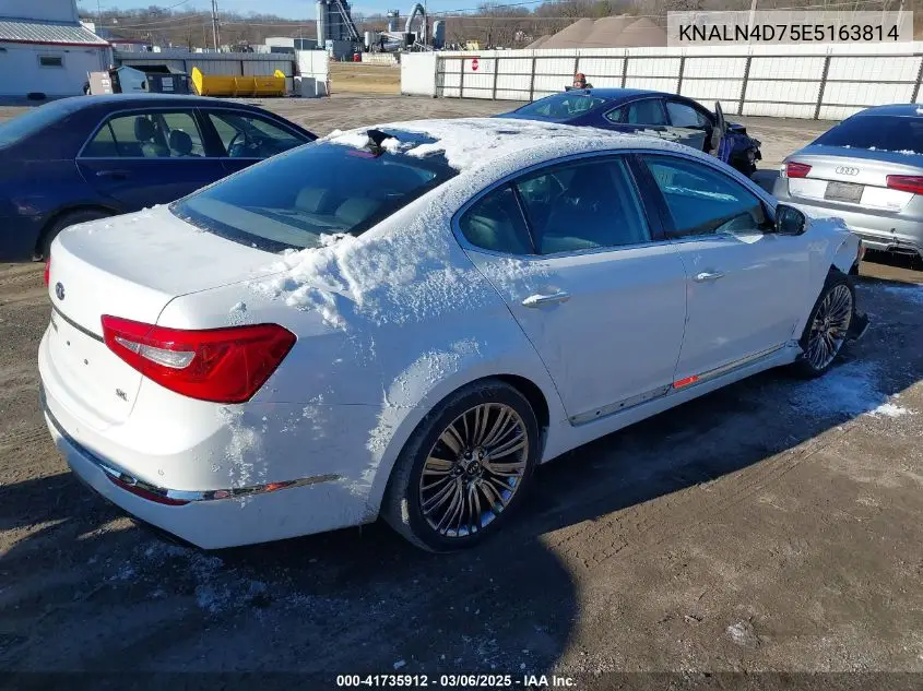 2014 Kia Cadenza Limited VIN: KNALN4D75E5163814 Lot: 41735912
