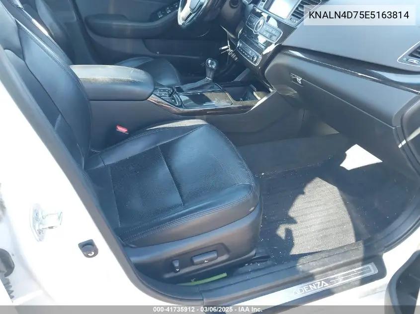 2014 Kia Cadenza Limited VIN: KNALN4D75E5163814 Lot: 41735912