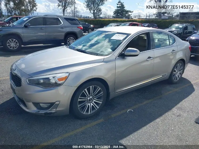2014 Kia Cadenza Premium VIN: KNALN4D77E5145377 Lot: 41782984