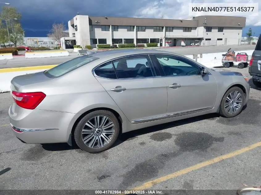 2014 Kia Cadenza Premium VIN: KNALN4D77E5145377 Lot: 41782984