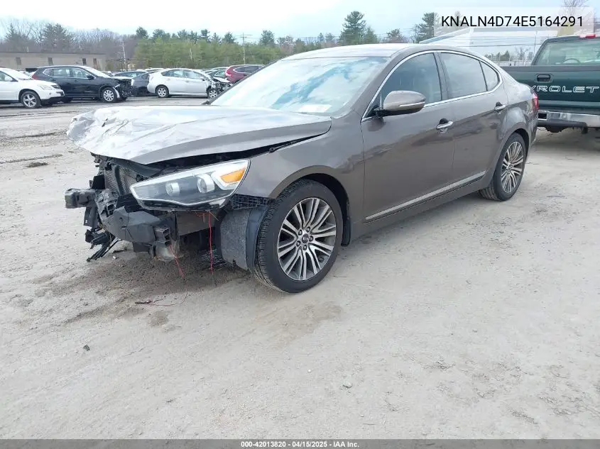 2014 Kia Cadenza Premium VIN: KNALN4D74E5164291 Lot: 42013820