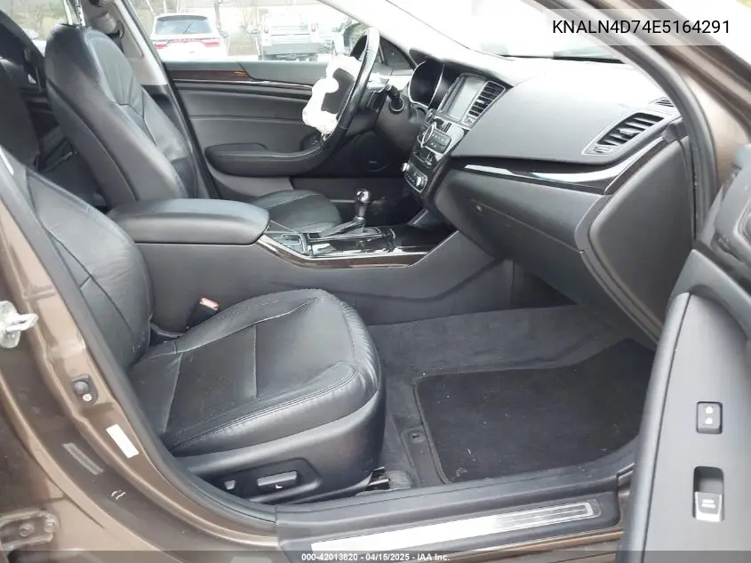 2014 Kia Cadenza Premium VIN: KNALN4D74E5164291 Lot: 42013820