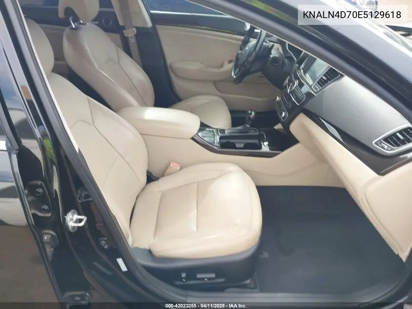 2014 Kia Cadenza Premium VIN: KNALN4D70E5129618 Lot: 42023255