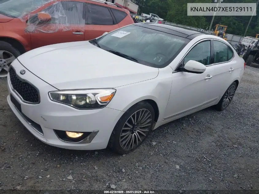 2014 Kia Cadenza Premium VIN: KNALN4D7XE5129111 Lot: 42161609