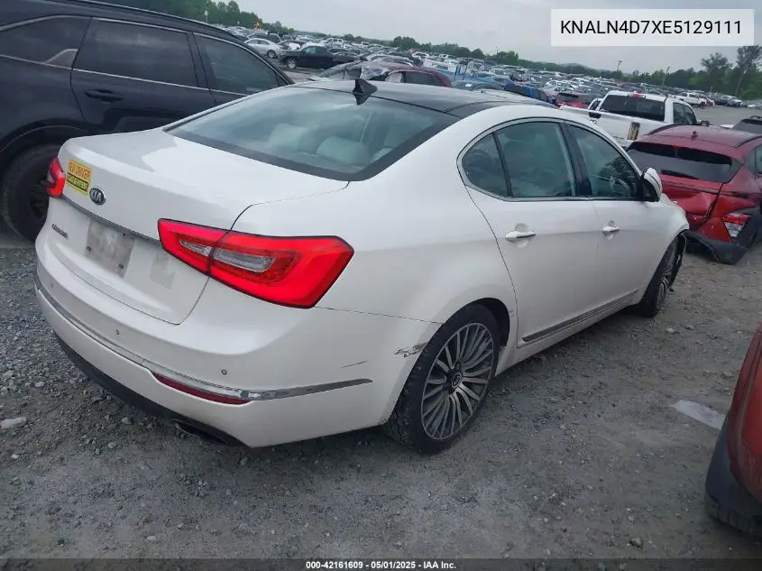 2014 Kia Cadenza Premium VIN: KNALN4D7XE5129111 Lot: 42161609