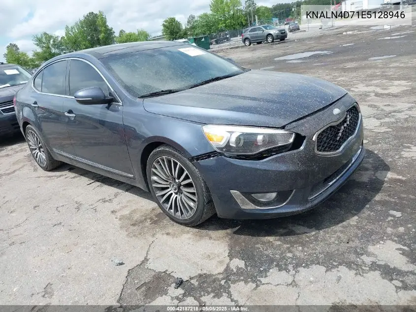 2014 Kia Cadenza Premium VIN: KNALN4D71E5128946 Lot: 42187218