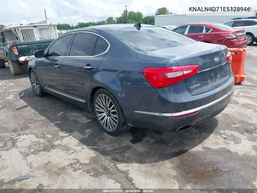 2014 Kia Cadenza Premium VIN: KNALN4D71E5128946 Lot: 42187218