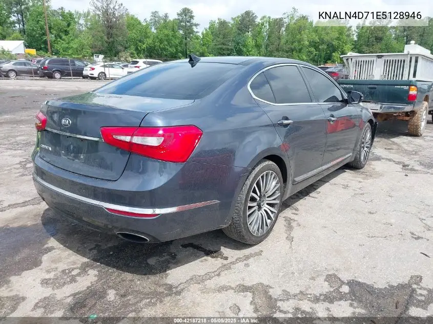 2014 Kia Cadenza Premium VIN: KNALN4D71E5128946 Lot: 42187218