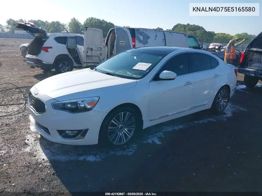 2014 Kia Cadenza Premium VIN: KNALN4D75E5165580 Lot: 42192667