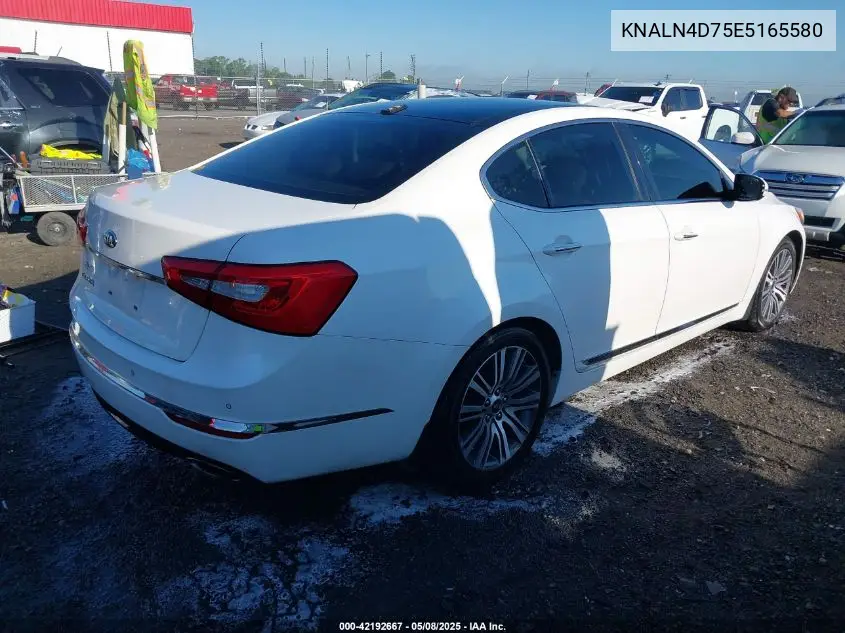 2014 Kia Cadenza Premium VIN: KNALN4D75E5165580 Lot: 42192667