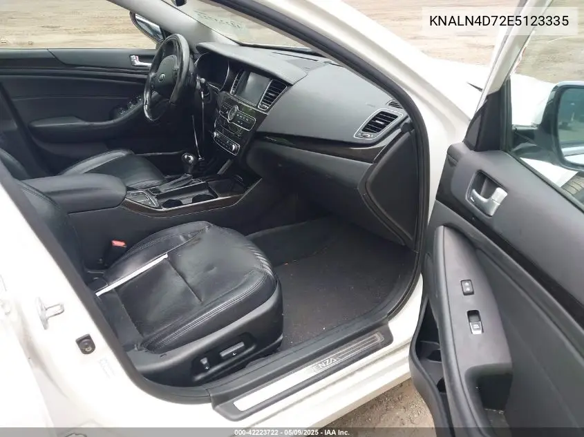 2014 Kia Cadenza Premium VIN: KNALN4D72E5123335 Lot: 42223722