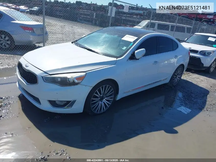2014 Kia Cadenza Premium VIN: KNALN4D73E5121481 Lot: 42243901