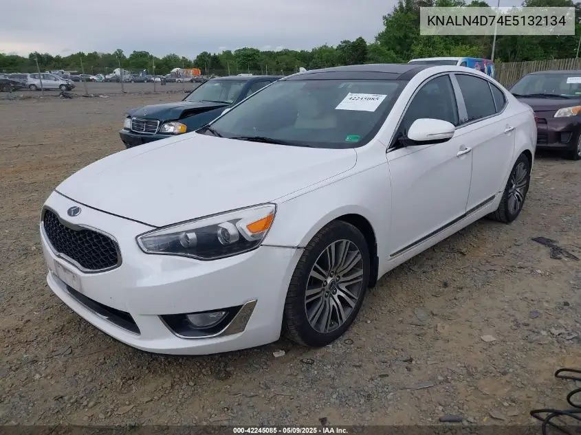 2014 Kia Cadenza Premium VIN: KNALN4D74E5132134 Lot: 42245085