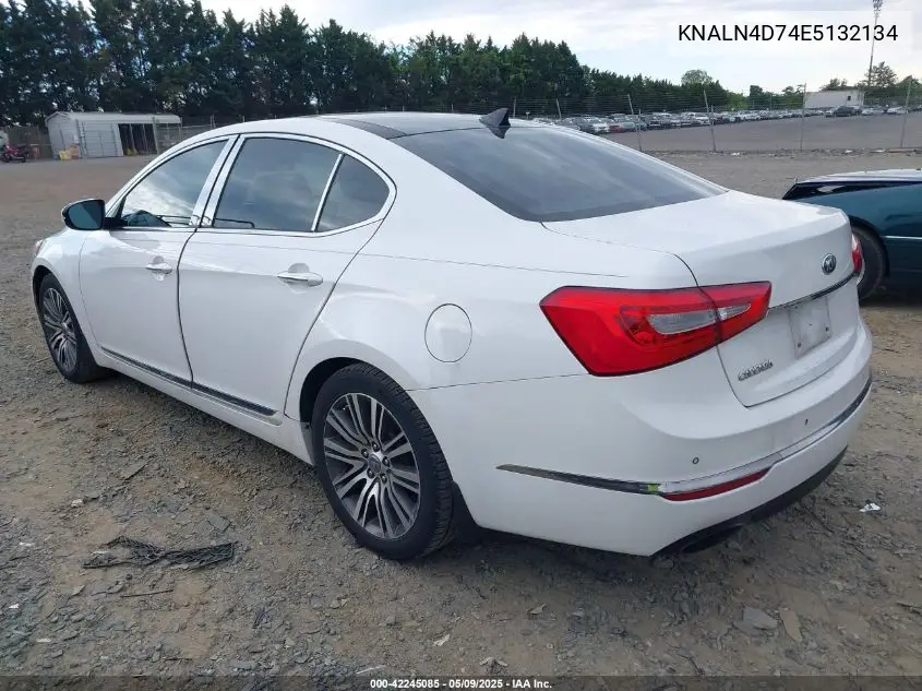 2014 Kia Cadenza Premium VIN: KNALN4D74E5132134 Lot: 42245085