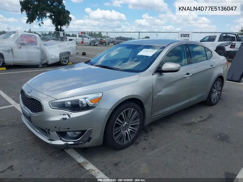 2014 Kia Cadenza Premium VIN: KNALN4D77E5136047 Lot: 42261542