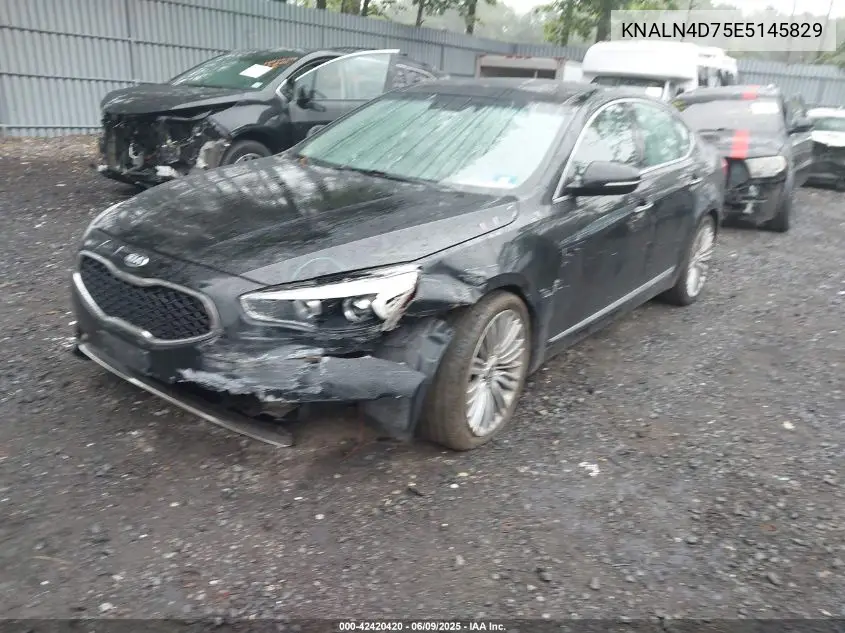 2014 Kia Cadenza Limited VIN: KNALN4D75E5145829 Lot: 42420420