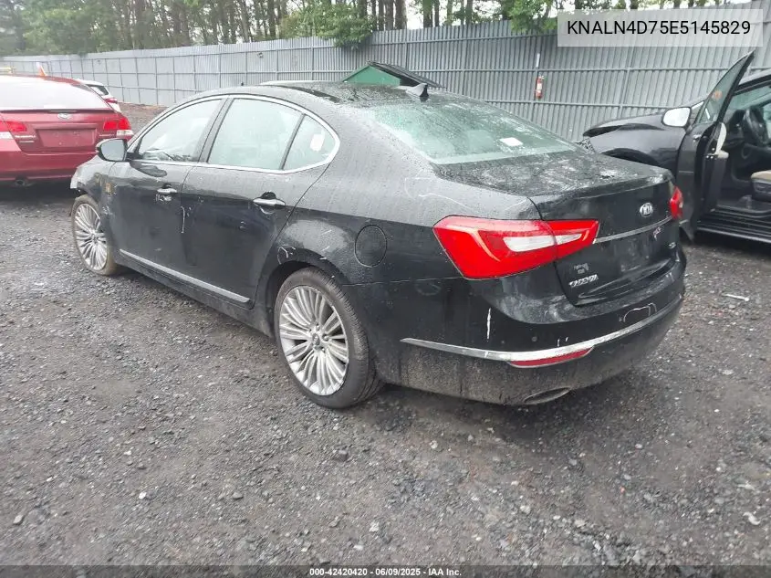 2014 Kia Cadenza Limited VIN: KNALN4D75E5145829 Lot: 42420420