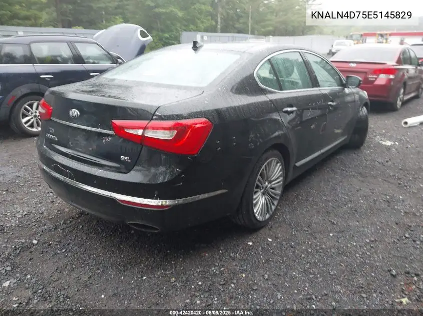 2014 Kia Cadenza Limited VIN: KNALN4D75E5145829 Lot: 42420420