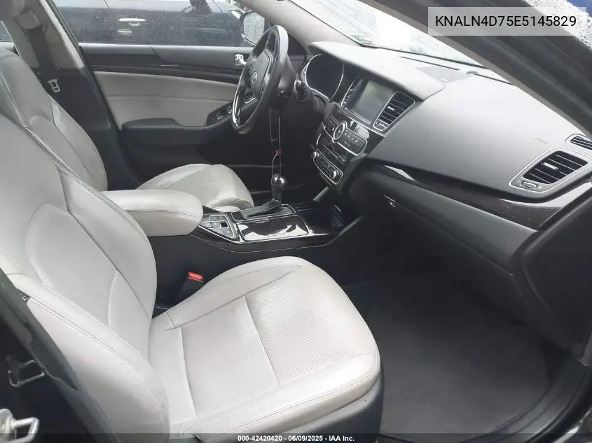 2014 Kia Cadenza Limited VIN: KNALN4D75E5145829 Lot: 42420420