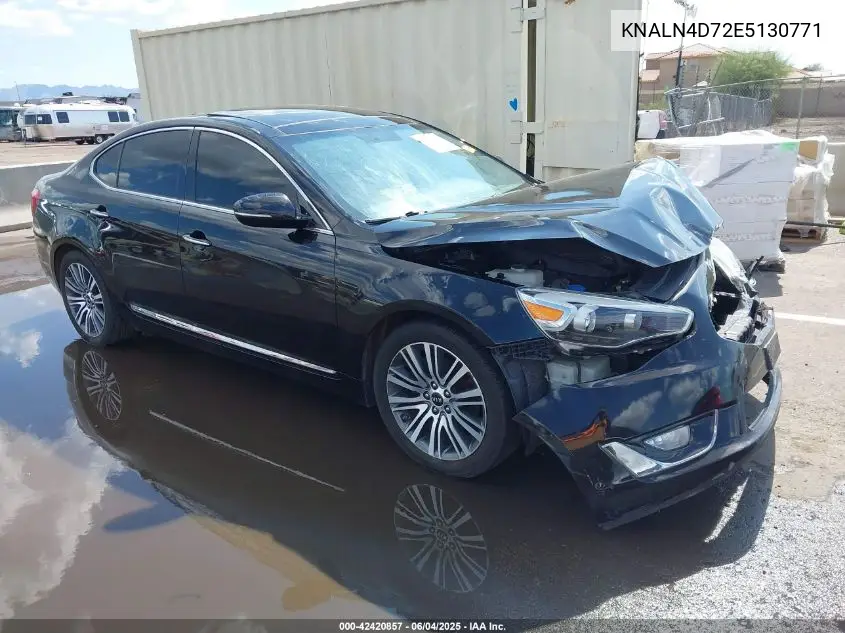 2014 Kia Cadenza Premium VIN: KNALN4D72E5130771 Lot: 42420857