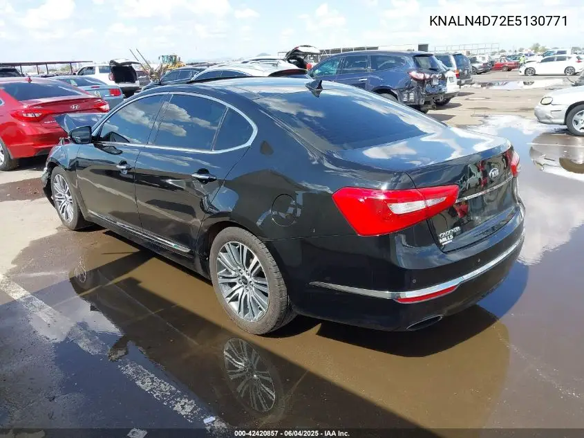 2014 Kia Cadenza Premium VIN: KNALN4D72E5130771 Lot: 42420857